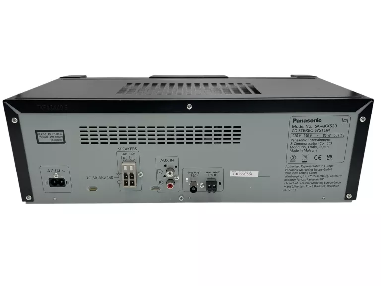 WIEŻA STEREO PANASONIC SC-AKX520 KOMPLET