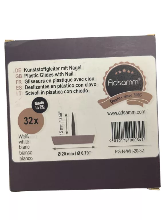 ADSAMM 32 X ŚLIZGACZE 20MM