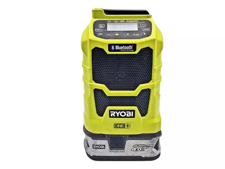 RADIO BUDOWLANE RYOBI R18R-0 + AKU 4AH + ŁADOWARKA