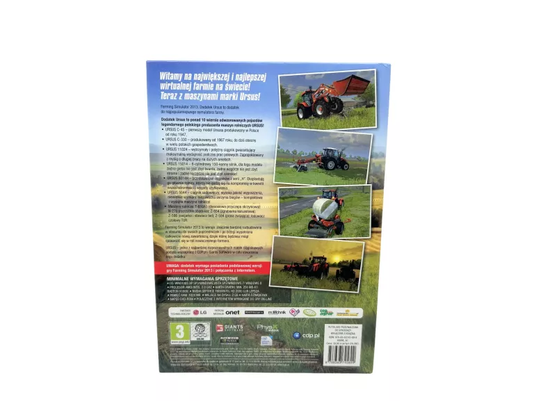 FARMING SIMULATOR 2013 DODATEK URSUS