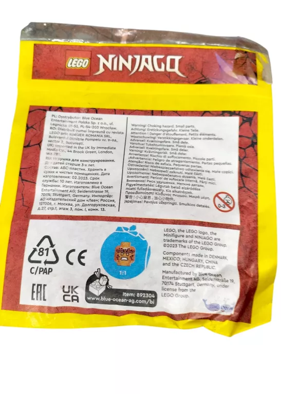 KLOCKI LEGO NINJAGO GOLDEN DRAGON COLE