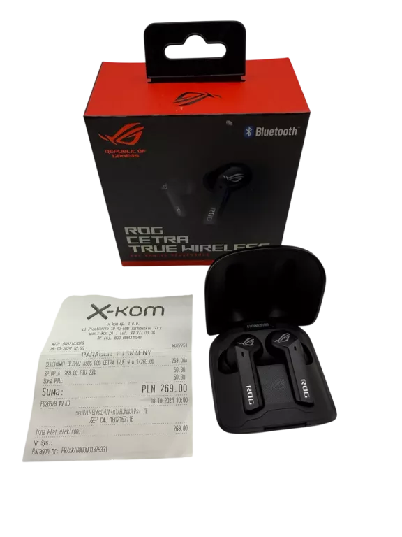 SŁUCHAWKI BEZPRZEWODOWE ASUS ROG CETRA TRUE WIRELESS SPEEDNOVA GWARANCJA