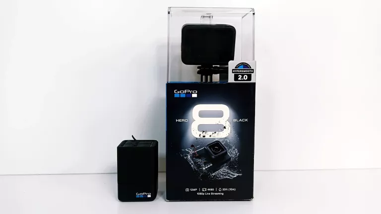 KAMERKA GOPRO 8 BLACK / KOMPLET / ETUI NA BATERIE