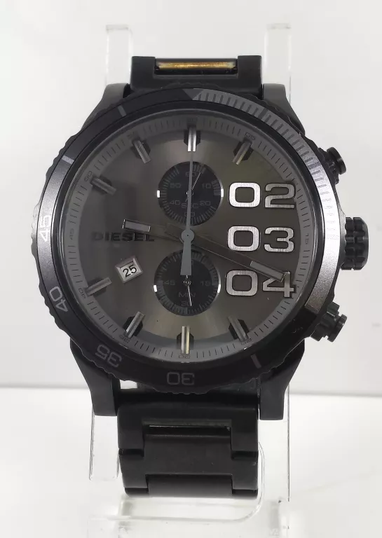 DIESEL DZ4314 ZEGAREK, 48MM, CIEMNOSZARY