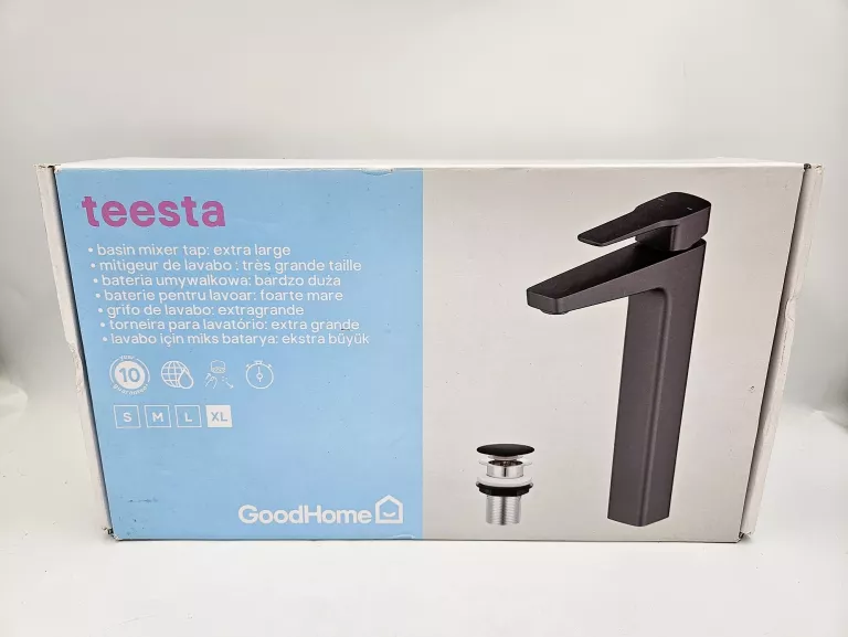 BATERIA UMYWALKOWA GOODHOME TEESTA XL CZARNA