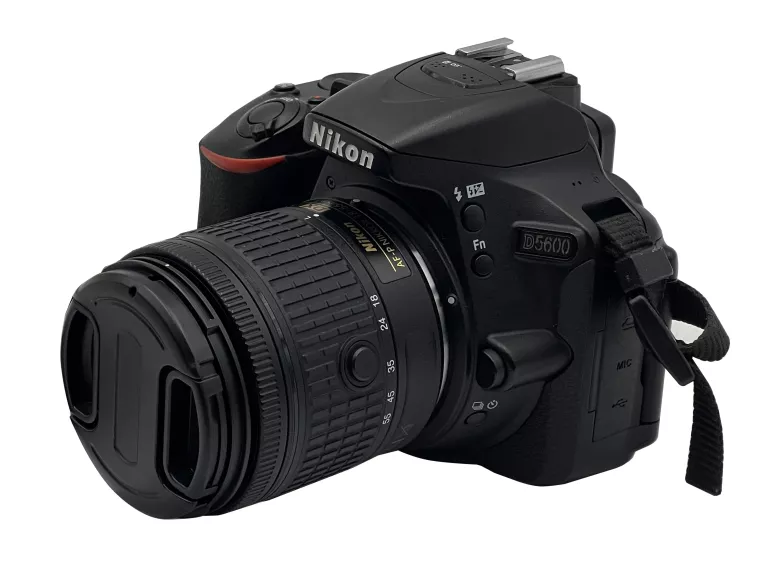 APARAT NIKON D5600 + OBIEKTYW NIKOR VR 18-55MM ZESTAW! PRZEBIEG 15K!