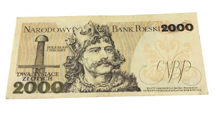 BANKNOT 2000 ZŁ Z 1982R. SERIA: CA5843998