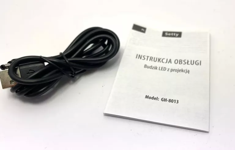 BUDZIK LED Z PROJEKCJĄ AN0726