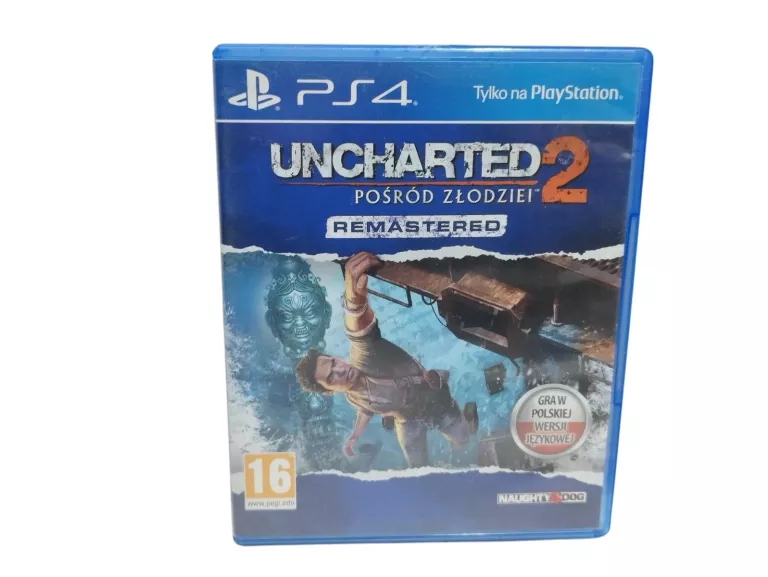 UNCHARTED 2 POŚRÓD ZŁODZIEI REMASTERED PS4