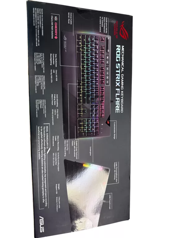 KLAWIATURA MECHANICZNA ASUS ROG STRIX FLARE RGB