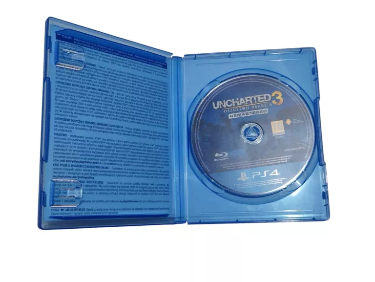 UNCHARTED 3 OSZUSTWO DRAKE'A REMASTERED PS4