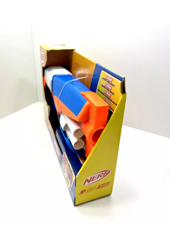 NERF N SERIES AGILITY WYRZUTNIA Z OBROTOWYM MAGAZYNKIEM 12 STRZAŁEK