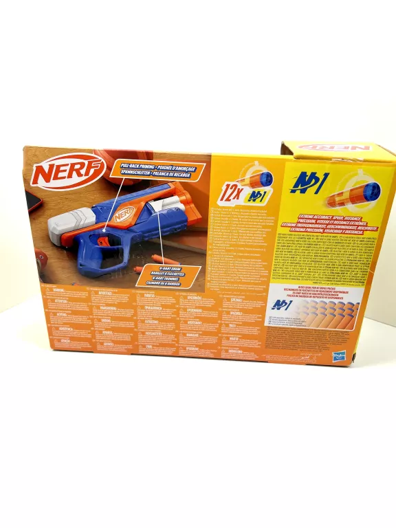 NERF N SERIES AGILITY WYRZUTNIA Z OBROTOWYM MAGAZYNKIEM 12 STRZAŁEK