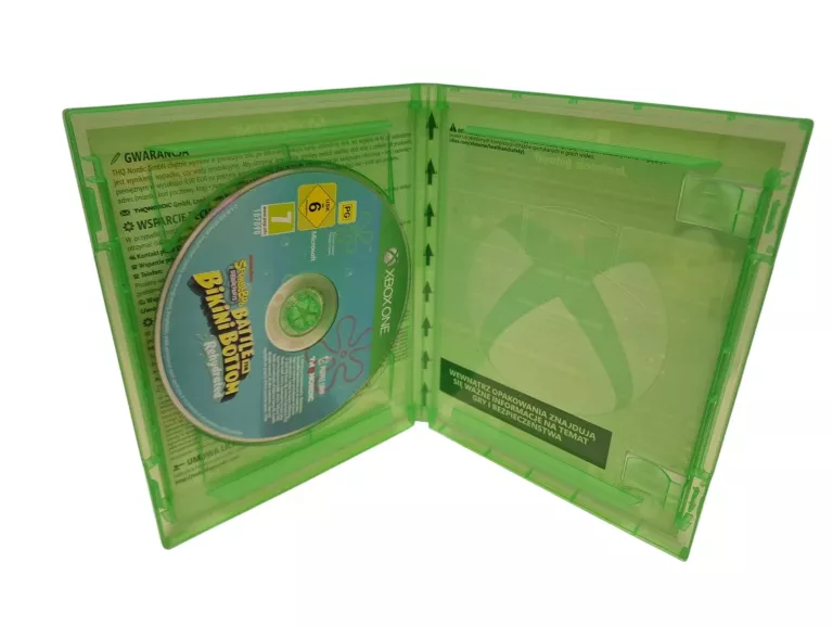 SPONGEBOB SQUAREPANTS: BATTLE FOR BIKINI BOTTOM REHYDRATED XBOX ONE PL BOX