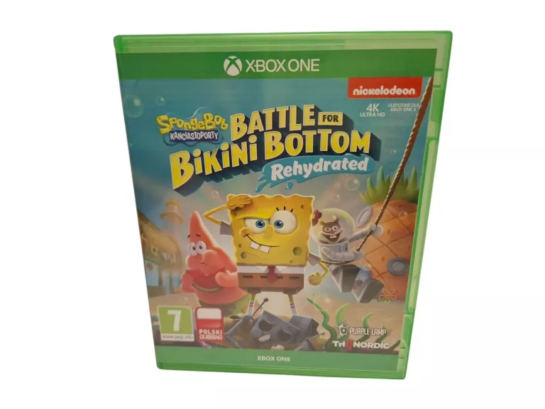 SPONGEBOB SQUAREPANTS: BATTLE FOR BIKINI BOTTOM REHYDRATED XBOX ONE PL BOX