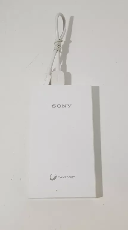 POWERBANK SONY BIAŁY 5000MAH + KABEL