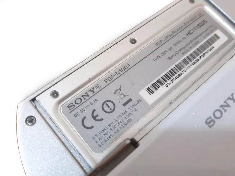 KONSOLA PSP SLIM PSP-N1004 BIAŁA