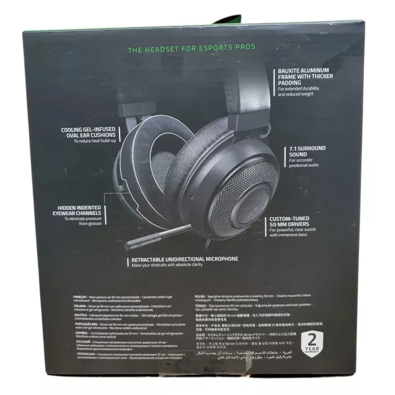 SŁUCHAWKI NAUSZNE RAZER KRAKEN