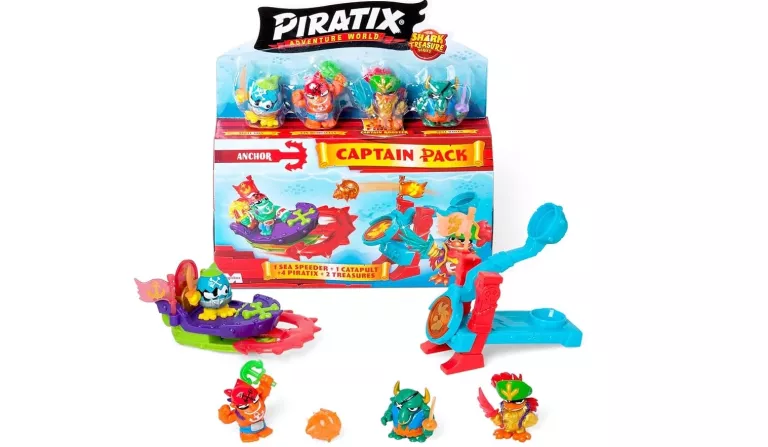 PIRATIX SHARK TREASURE CAPITAIN SNOWBALL SEA SPIDERS SAW 4 FIGURKI ANCHOR