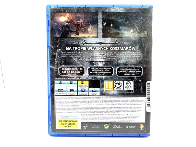 BLOODBORNE POLSKIE NAPISY GRA NA PS4