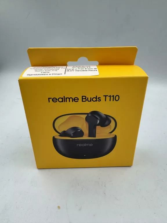 SŁUCHAWKI BEZPRZEWODOWE DOUSZNE REALME BUDS T110