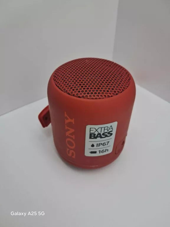 GŁOSNIK SONY SRS-XB12 CZERWONY