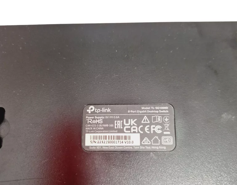 ROUTER TP-LINK SG-1008D
