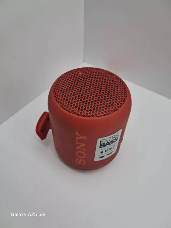 GŁOSNIK SONY SRS-XB12 CZERWONY