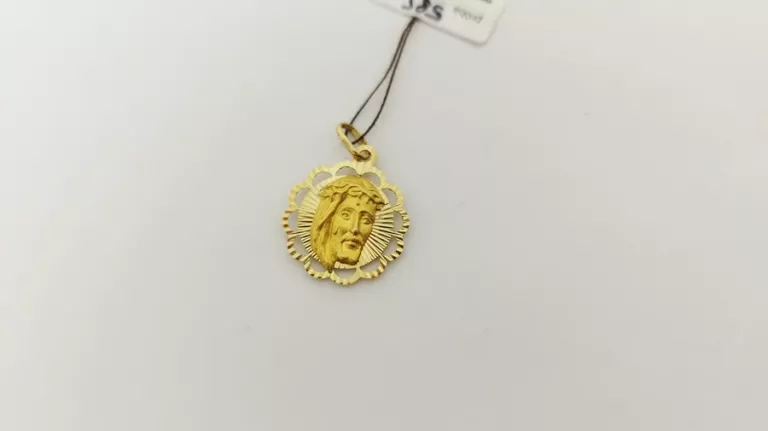 ZŁOTY MEDALIK MARYJKA JEZUS 585 1,76G