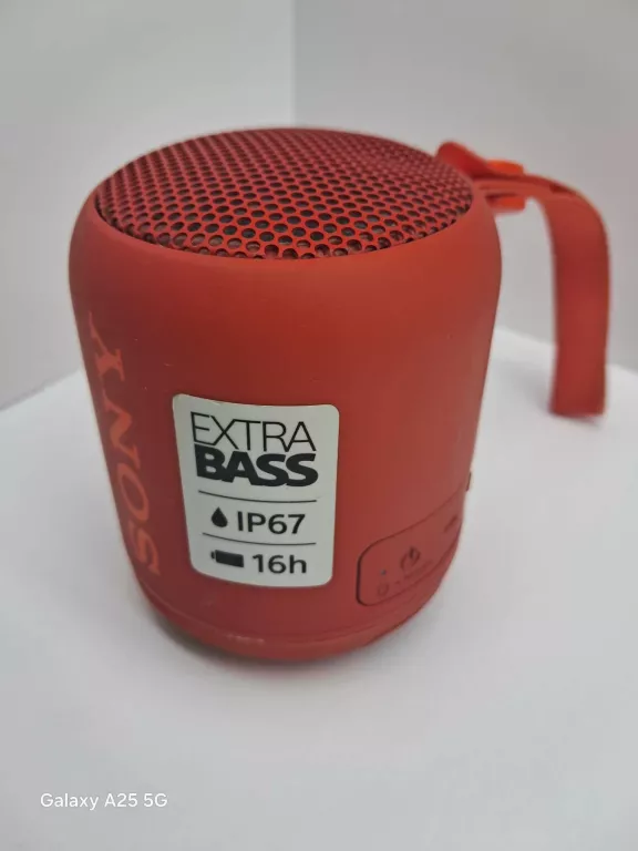 GŁOSNIK SONY SRS-XB12 CZERWONY