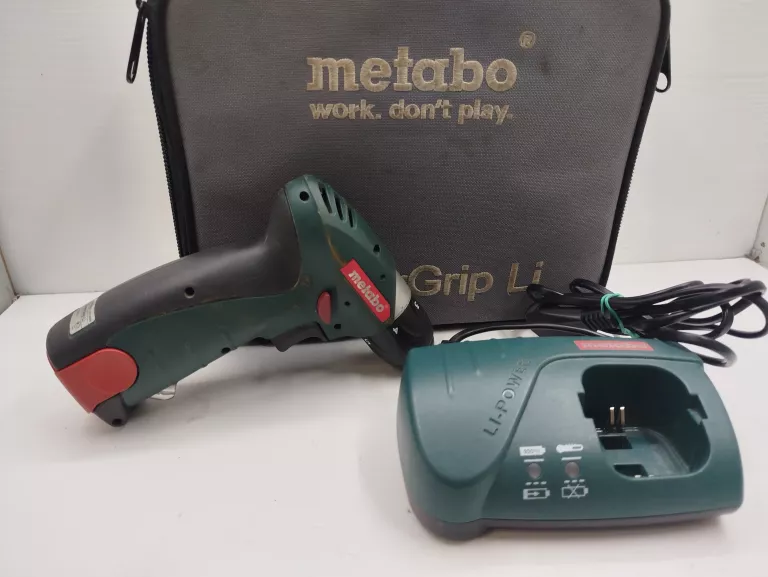 METABO WKRĘTARKA MAŁA POKROWIEC+1BAT+AKU