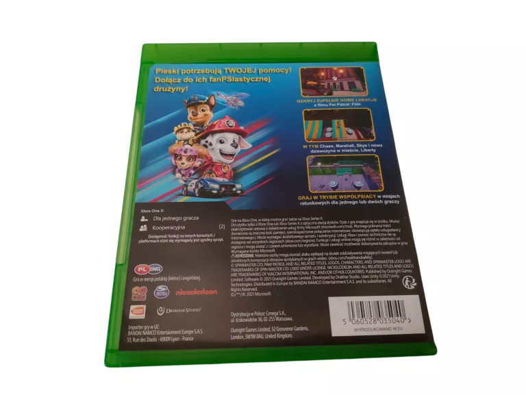 PSI PATROL MIASTO PRZYGÓD WZYWA XBOX ONE