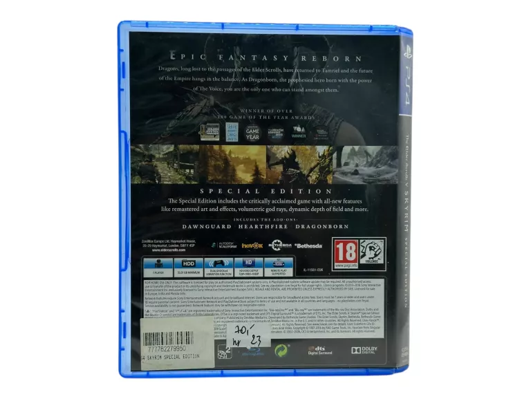 PS4 THE ELDER SCROLLS V: SKYRIM