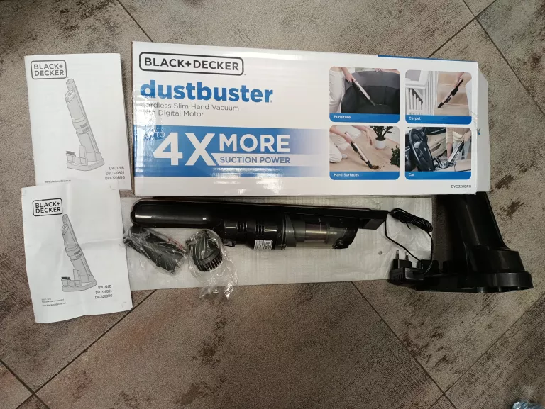 ODKURZACZ RĘCZNY BLACK DECKER DVC320BRG-QW !STAN BDB!