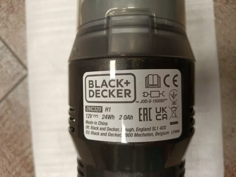 ODKURZACZ RĘCZNY BLACK DECKER DVC320BRG-QW !STAN BDB!