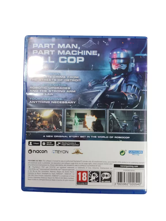 GRA NA PLAYSTATION 5 ROBOCOP ROGUE CITY