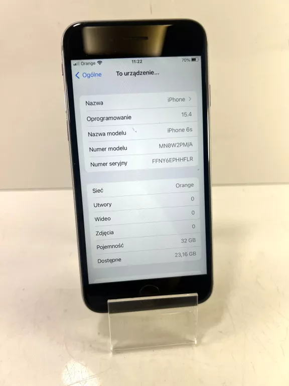 TELEFON IPHONE 6S 32 GB BAT.81%