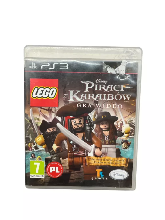 GRA NA KONSOLĘ LEGO PIRACI Z KARAIBÓW POLSKIE WYDANIE - PS3