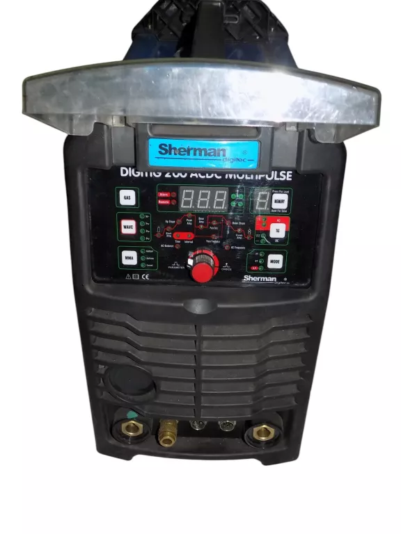 SPAWARKA SHERMAN DIGITIG 200 AC/DC MULTIPULSE + OKABLOWANIE