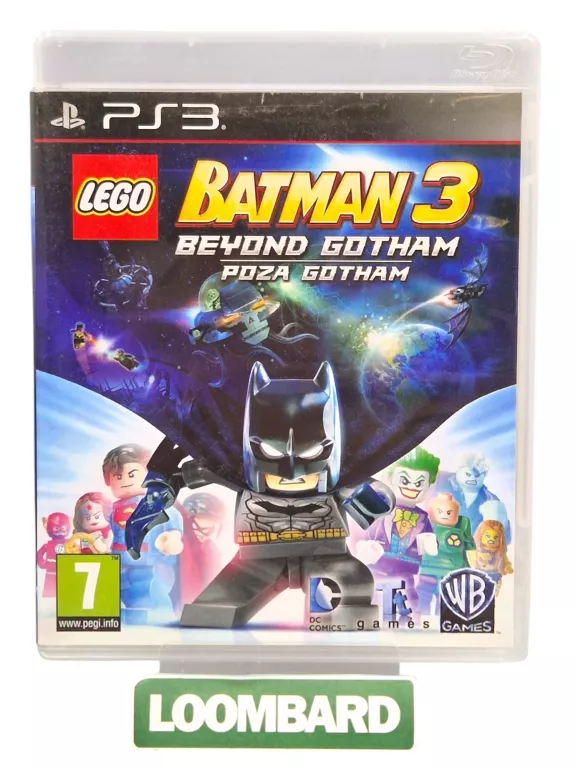 GRA PS3 LEGO BATMAN 3 BEYOND GOTHAM POZA GOTHAM NAPISY PL
