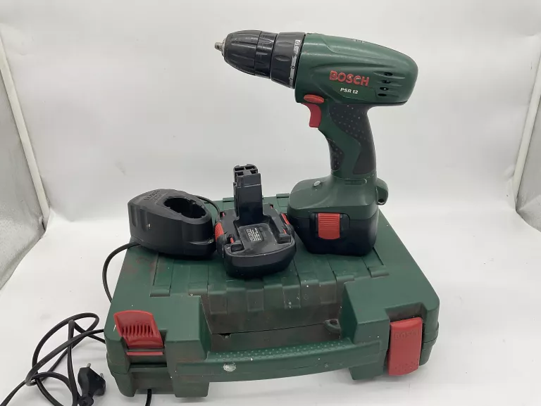 WKRĘTARKA BOSCH PSR 12 2XAKU ŁADOWARKA
