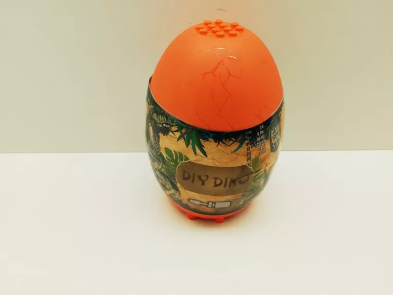 JAKO NIESPODZIANKA DIY DINO POMARAŃCZOWE
