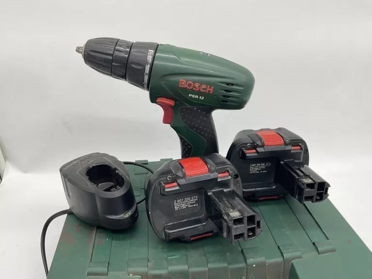 WKRĘTARKA BOSCH PSR 12 2XAKU ŁADOWARKA