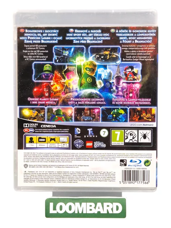 GRA PS3 LEGO BATMAN 3 BEYOND GOTHAM POZA GOTHAM NAPISY PL