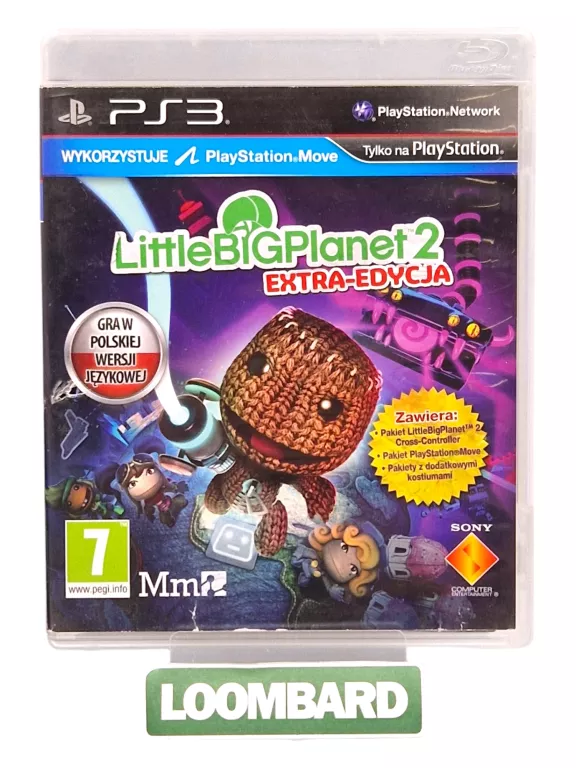 GRA PS3 LITTLE BIG PLANET 2 EXTRA EDYCJA DUBBING PL