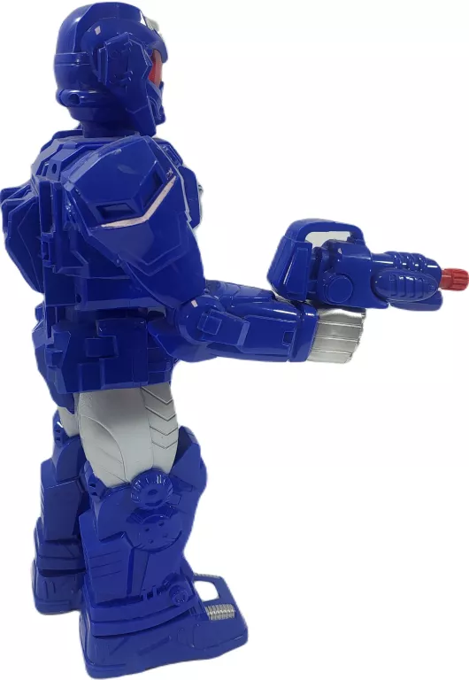 INTERAKTYWNY ROBOT POWER MECH PEPCO TURBO GEAR NIEBIESKI