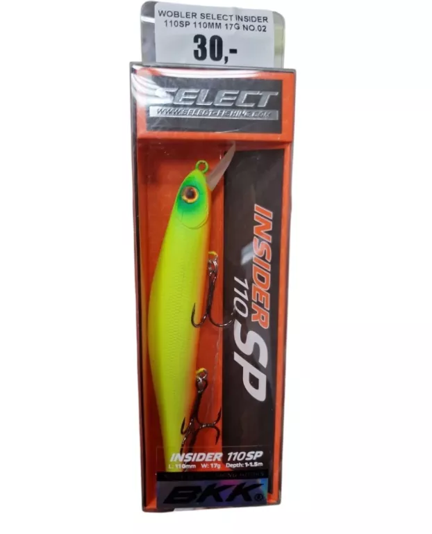 WOBLER SELECT INSIDER 110SP 110MM COL.01