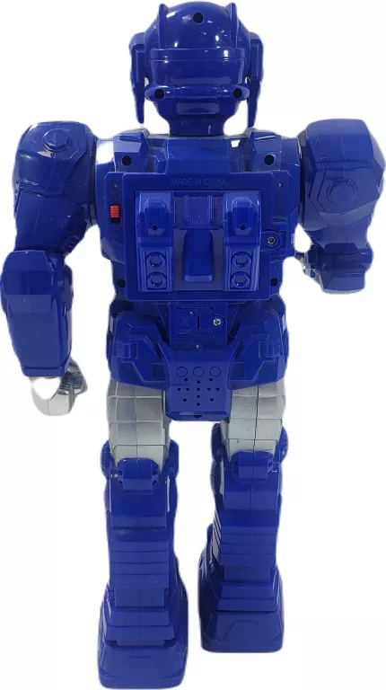 INTERAKTYWNY ROBOT POWER MECH PEPCO TURBO GEAR NIEBIESKI