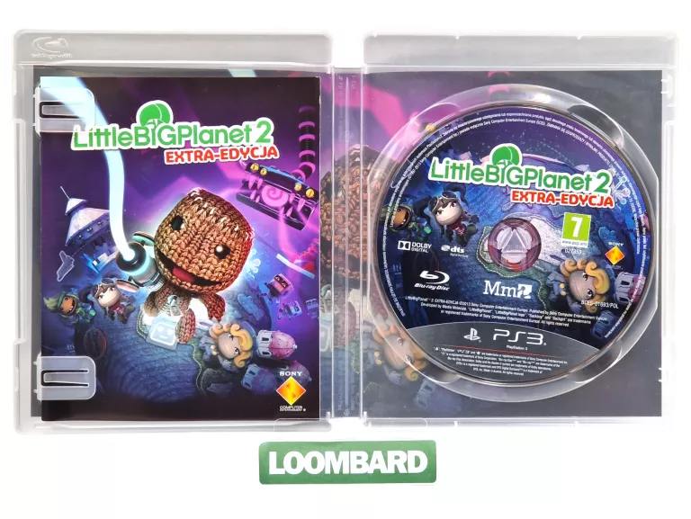 GRA PS3 LITTLE BIG PLANET 2 EXTRA EDYCJA DUBBING PL
