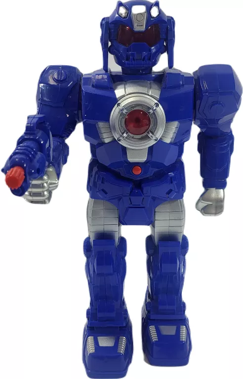 INTERAKTYWNY ROBOT POWER MECH PEPCO TURBO GEAR NIEBIESKI